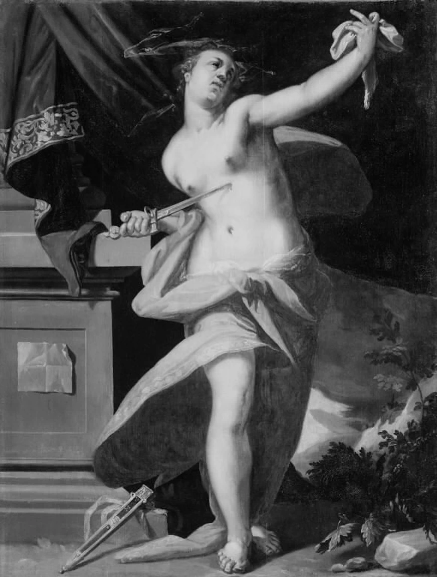 Suicidio di Lucrezia - Statens Museum for Kunst